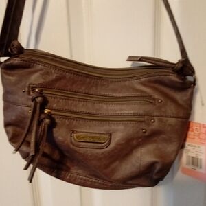 Stone Mountain Accessories Tan Shoulder Bag